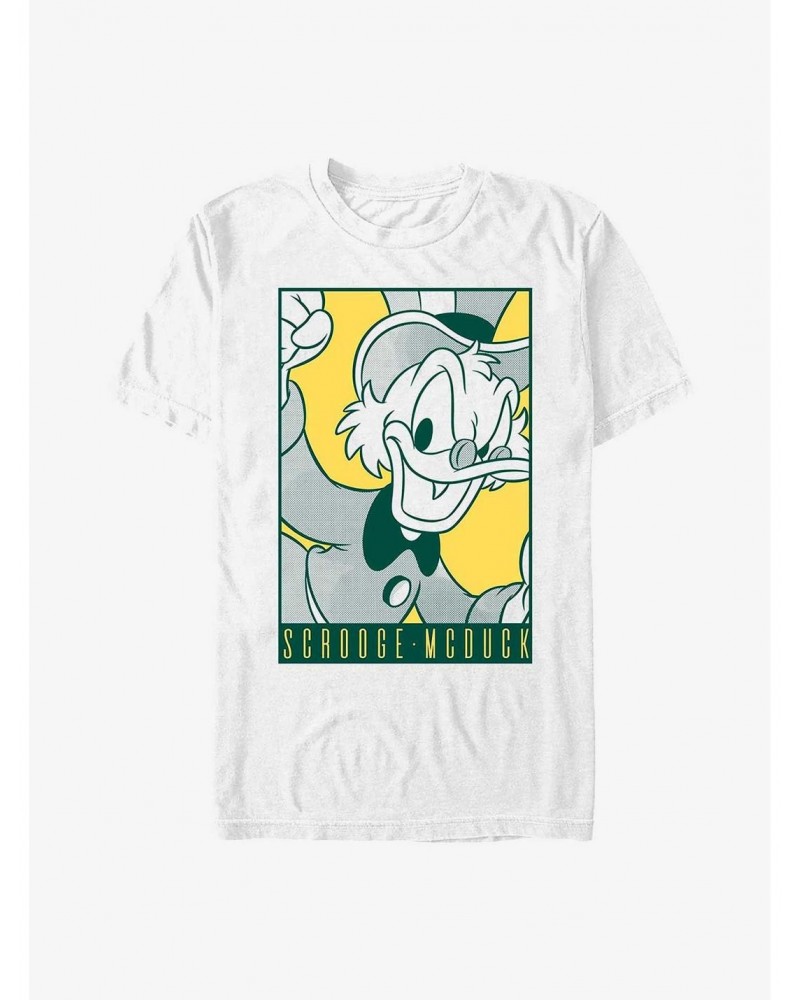 Disney Ducktales Pop Poster Scrooge T-Shirt $9.32 T-Shirts