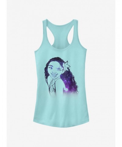 Disney Moana Constellation Moana Hair Girls Tank $7.47 Tanks