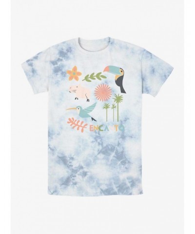 Disney Encanto Animals Tie-Dye T-Shirt $11.40 T-Shirts