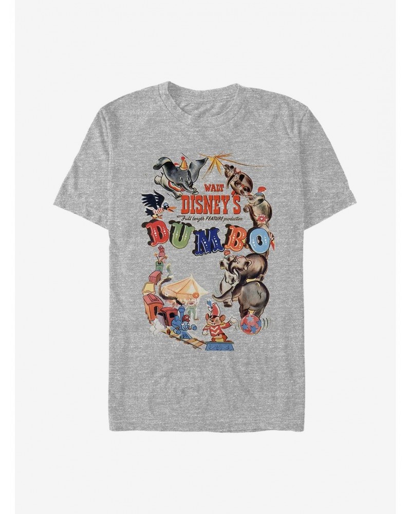 Disney Dumbo Theatrical Poster T-Shirt $9.32 T-Shirts