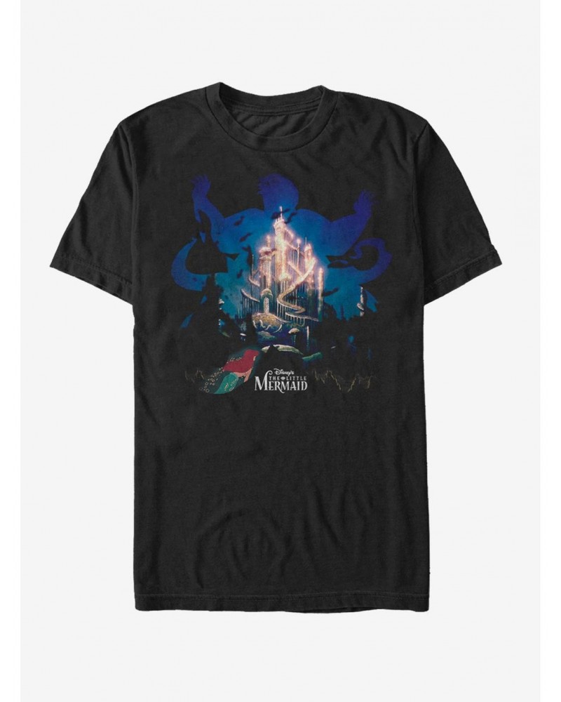 Disney Ursula Silhouette T-Shirt $8.60 T-Shirts