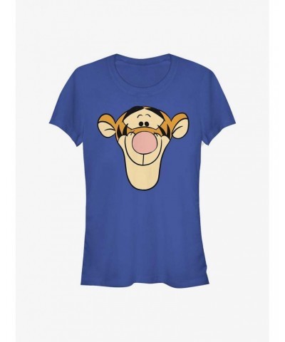 Disney Winnie The Pooh Big Face Tigger Girls T-Shirt $11.21 T-Shirts