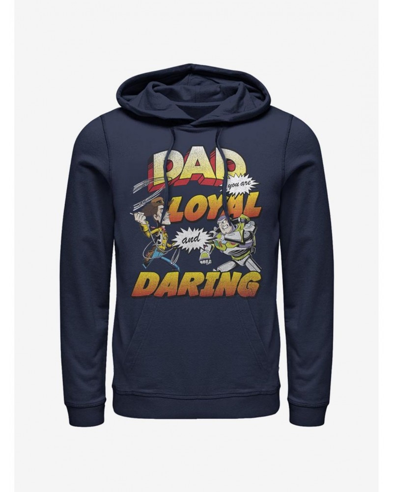 Disney Pixar Toy Story Loyal And Daring Hoodie $17.96 Hoodies