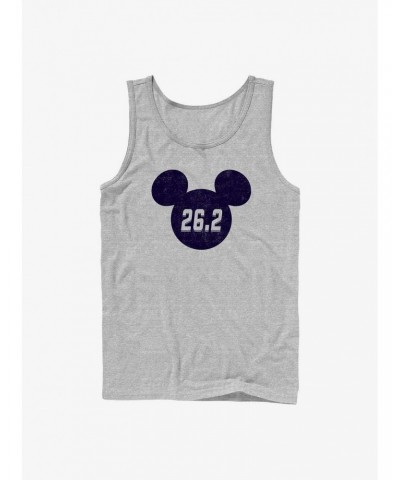 Disney Mickey Mouse 26.2 Marathon Ears Tank $8.96 Tanks