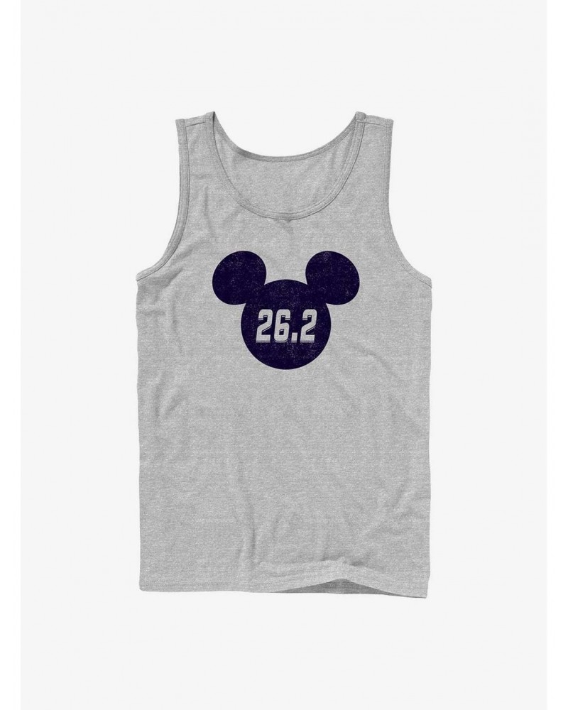 Disney Mickey Mouse 26.2 Marathon Ears Tank $8.96 Tanks