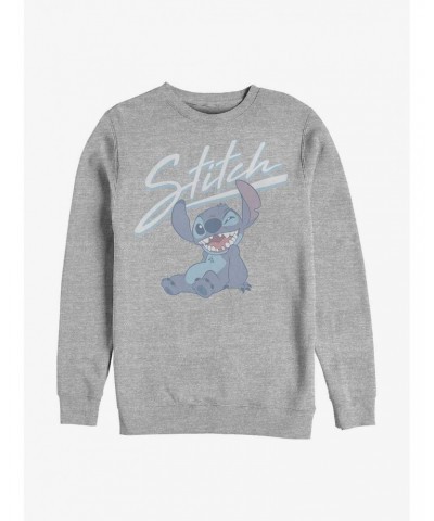 Disney Lilo & Stitch Wink Crew Sweatshirt $12.18 Sweatshirts