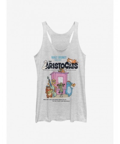 Disney Aristocats Classic Movie Poster Classic Girls Tank $10.10 Tanks