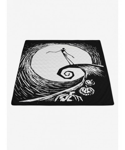 The Nightmare Before Christmas Jack Impresa Picnic Blanket $29.48 Blankets