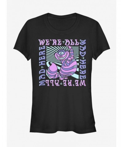 Disney Alice In Wonderland Mad Here Trip Girls T-Shirt $12.45 T-Shirts