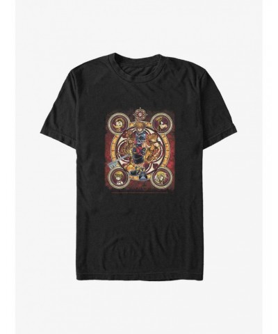 Disney Kingdom Hearts Keyblade Keeper's Circle Big & Tall T-Shirt $9.87 T-Shirts