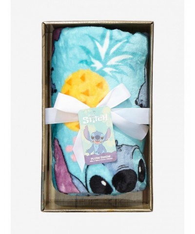 Disney Lilo & Stitch Tropical Pineapple Throw Blanket $16.76 Blankets