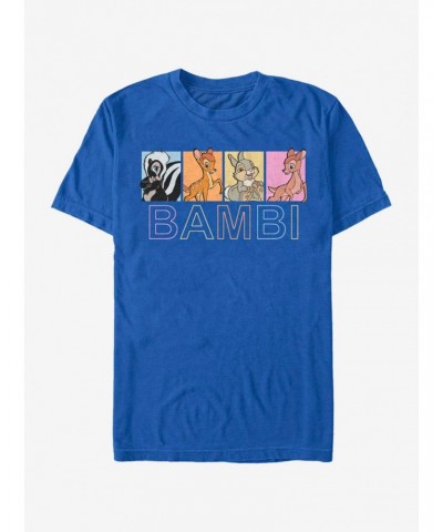 Disney Bambi Characters Box Up T-Shirt $9.32 T-Shirts