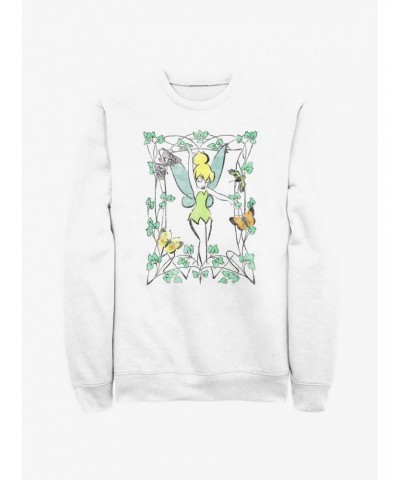 Disney Tinker Bell Illustration Sweatshirt $17.34 Sweatshirts