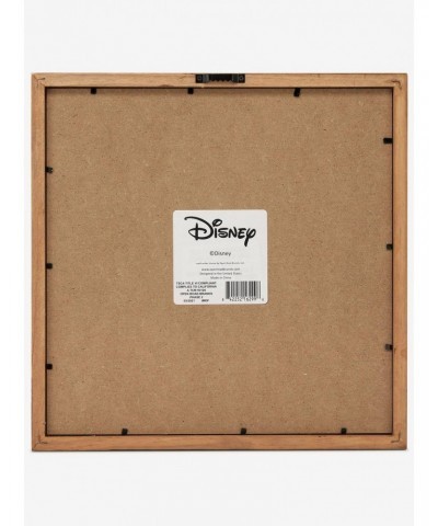 Disney Mickey Mouse Mickey & Minnie Happy Place Wood Framed Wall Decor $9.68 Décor