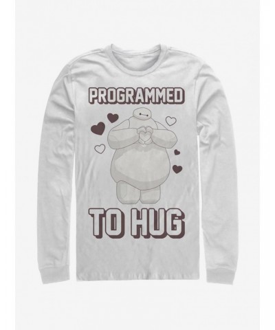 Disney Big Hero 6 Programmed To Hug Long-Sleeve T-Shirt $11.84 T-Shirts