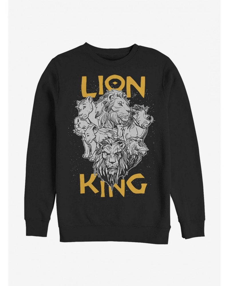 Disney The Lion King 2019 Cast Photo Sweatshirt $15.50 Sweatshirts