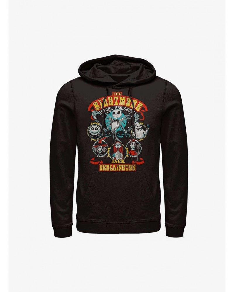 Disney The Nightmare Before Christmas Scare Squad Hoodie $17.96 Hoodies