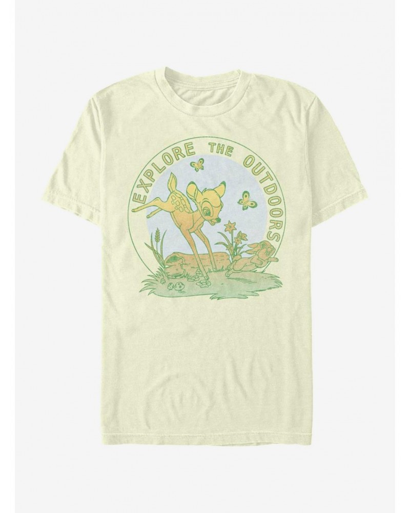 Disney Bambi Explore With Bambi T-Shirt $10.28 T-Shirts