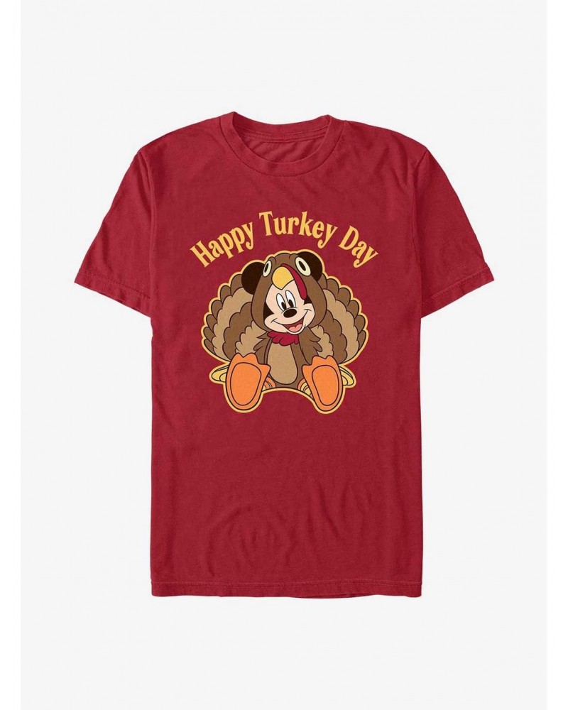 Disney Mickey Mouse Turkey Day Mickey T-Shirt $11.95 T-Shirts