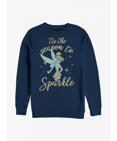 Disney Tinker Bell Sparkle Season Crew Sweatshirt $11.81 Sweatshirts