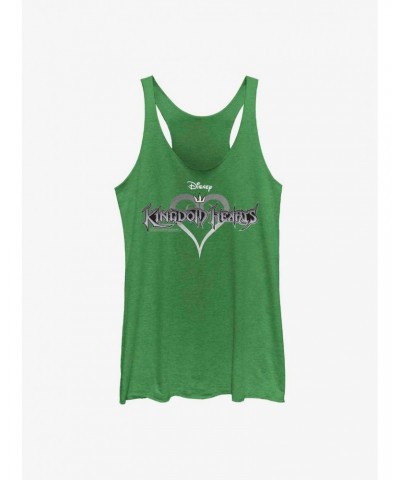 Disney Kingdom Hearts Kingdom Logo Girls Tank $7.77 Tanks