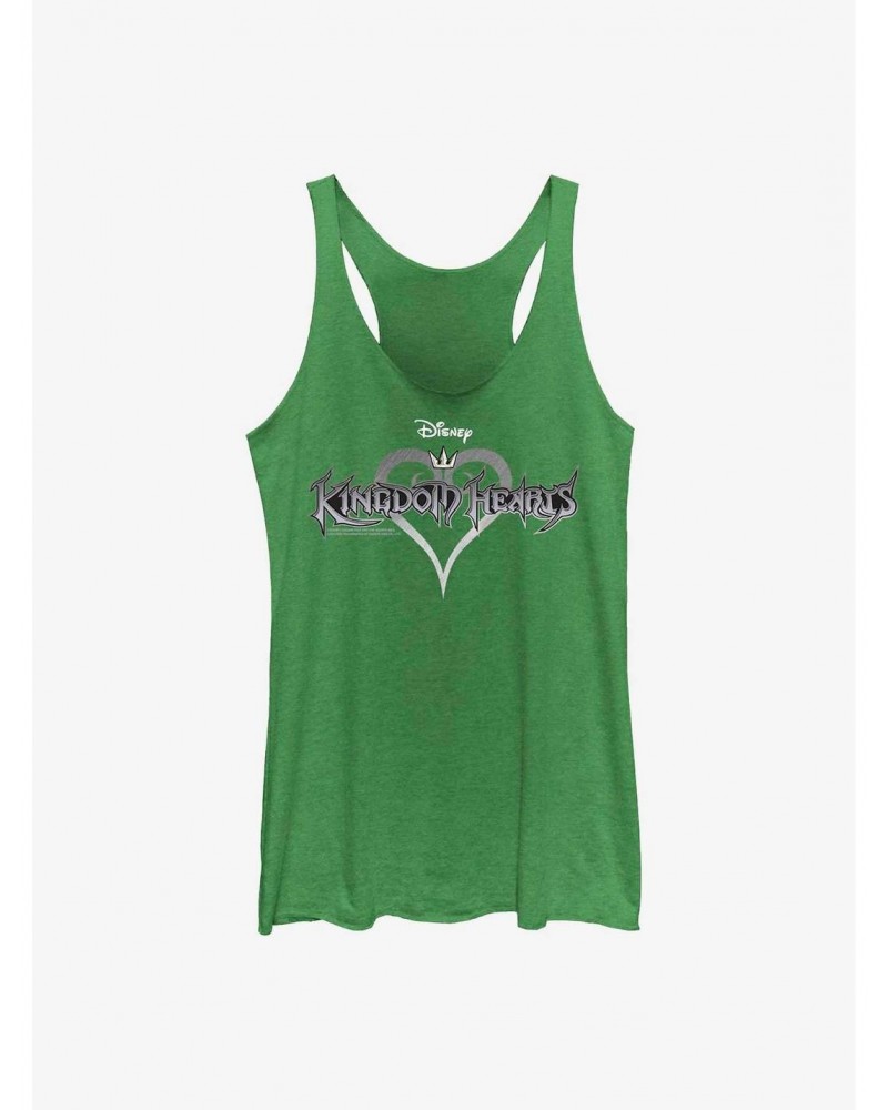 Disney Kingdom Hearts Kingdom Logo Girls Tank $7.77 Tanks