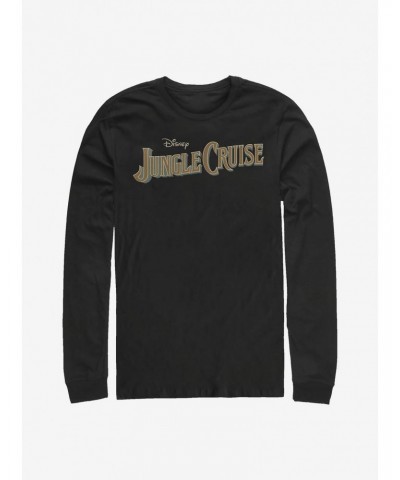 Disney Jungle Cruise Logo Long-Sleeve T-Shirt $12.83 T-Shirts