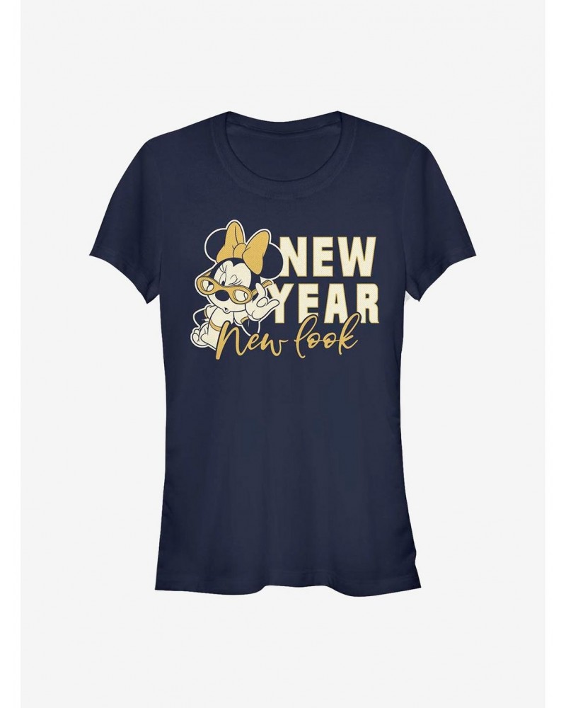 Disney Minnie Mouse New Year Minnie Girls T-Shirt $7.97 T-Shirts