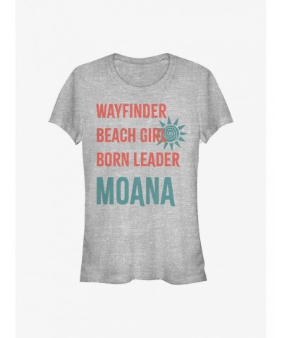 Disney Moana List Girls T-Shirt $7.97 T-Shirts