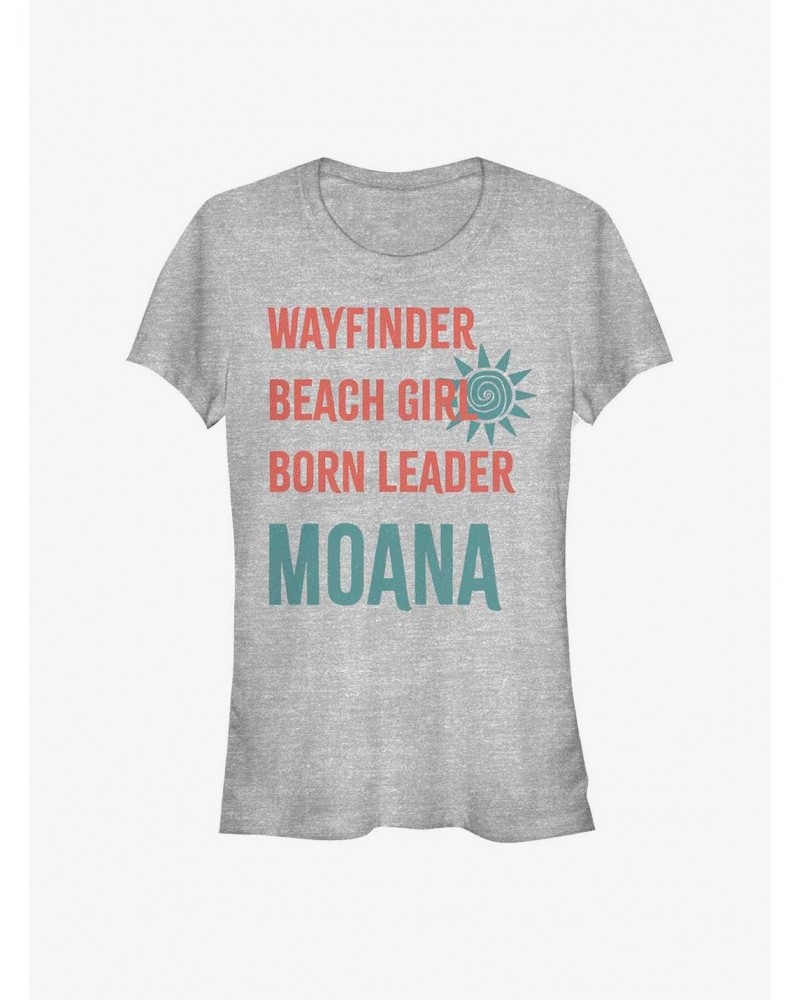 Disney Moana List Girls T-Shirt $7.97 T-Shirts