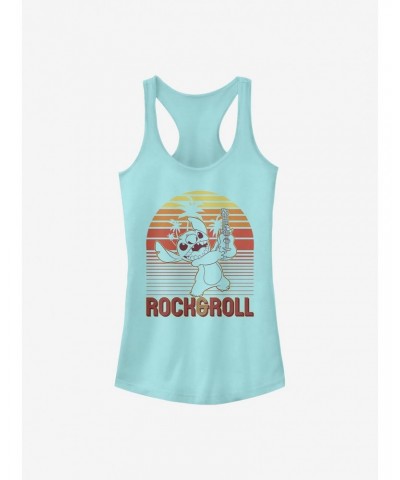 Disney Lilo & Stitch Rock And Roll Stitch Girls Tank $8.47 Tanks