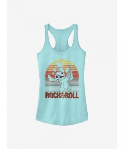 Disney Lilo & Stitch Rock And Roll Stitch Girls Tank $8.47 Tanks