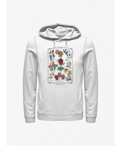 Disney Alice in Wonderland Wildflowers Chart Hoodie $14.37 Hoodies