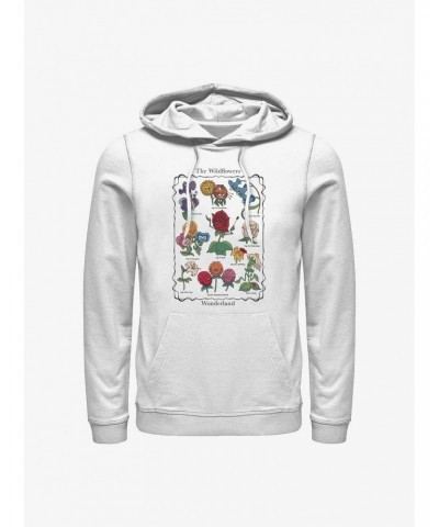 Disney Alice in Wonderland Wildflowers Chart Hoodie $14.37 Hoodies