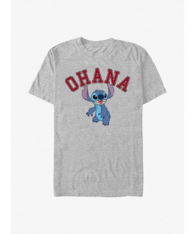 Disney Lilo & Stitch Ohana Collegiate T-Shirt $7.65 T-Shirts