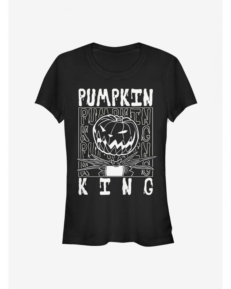 The Nightmare Before Christmas Pumpkin King Girls T-Shirt $8.72 T-Shirts