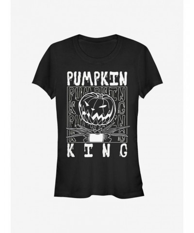 The Nightmare Before Christmas Pumpkin King Girls T-Shirt $8.72 T-Shirts