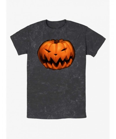 Disney The Nightmare Before Christmas Pumpkin King Mineral Wash T-Shirt $12.17 T-Shirts