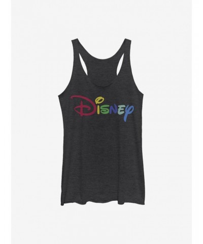 Disney Classic Multicolor Disney Logo Girls Tank $11.40 Tanks