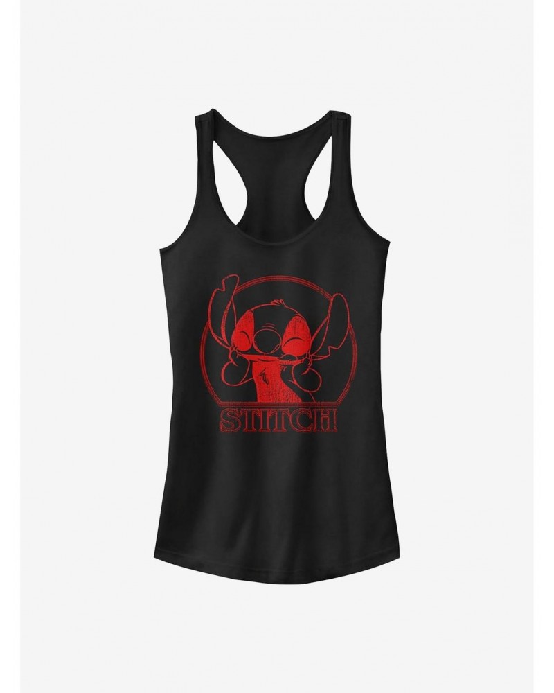 Disney Lilo & Stitch Stranger Stitch Girls Tank $8.47 Tanks