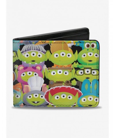 Disney Pixar Toy Story Aliens Character Cosplay Mashup Bi-fold Wallet $7.11 Wallets