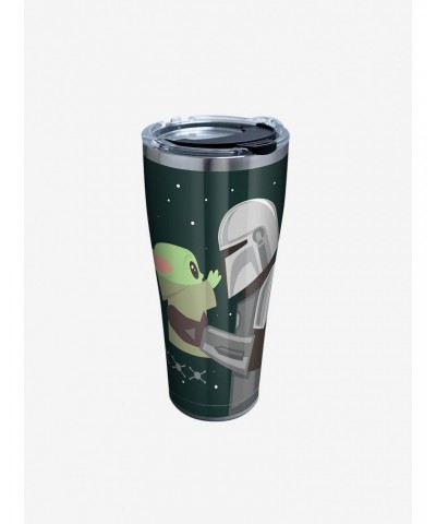 Star Wars The Mandalorian Geo Pop Moment 30oz Stainless Steel Tumbler With Lid $14.37 Tumblers