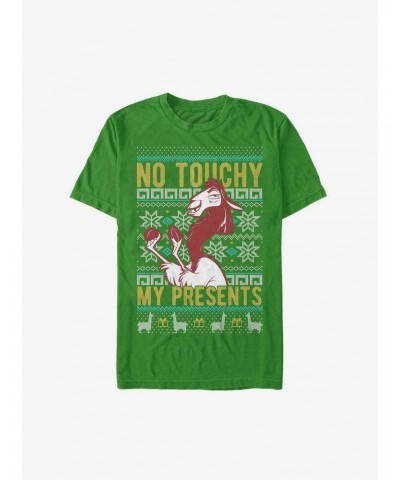 Disney The Emperor's New Groove Kuzco No Touchy Ugly Christmas Extra Soft T-Shirt $10.76 T-Shirts