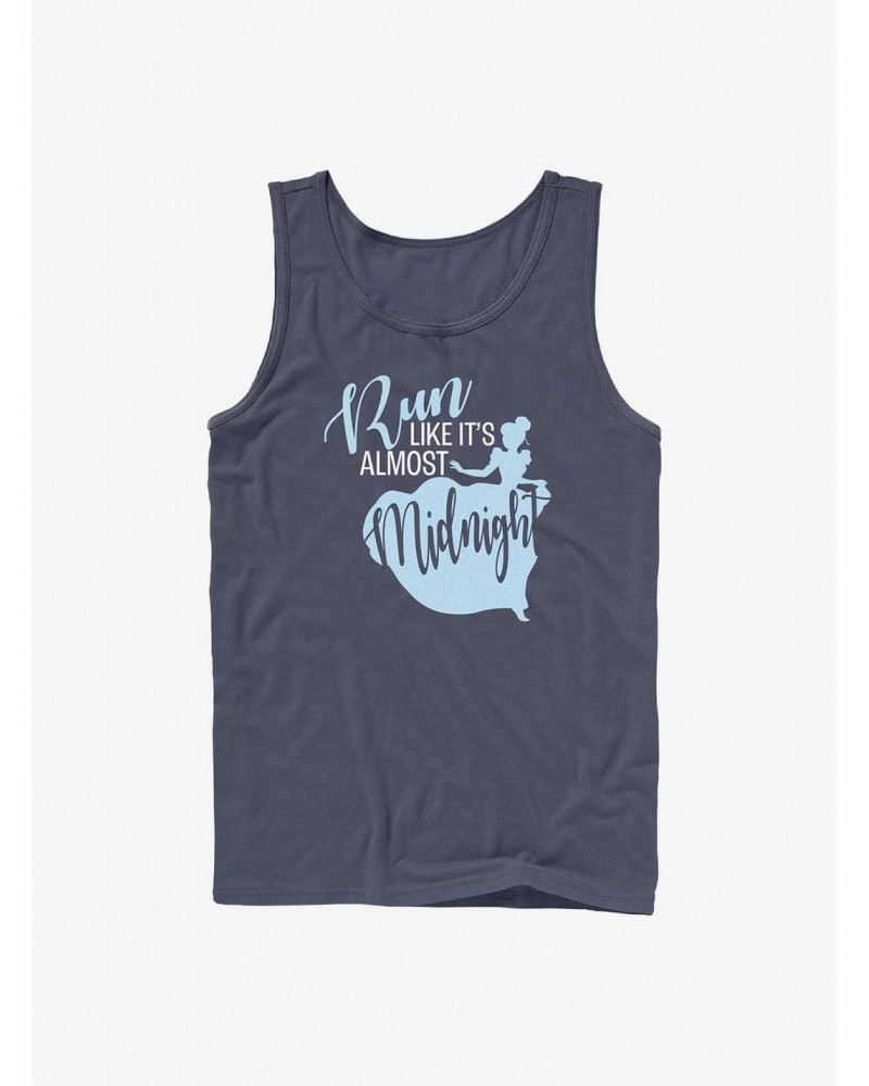 Disney Cinderella Run Like It's Midnight Tank $11.21 Tanks