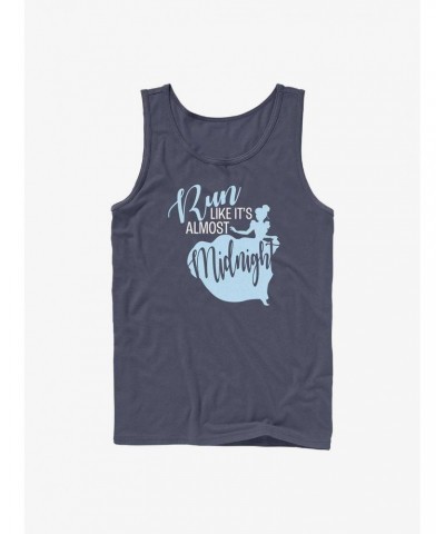 Disney Cinderella Run Like It's Midnight Tank $11.21 Tanks