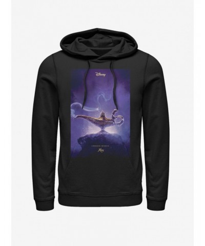 Disney Aladdin 2019 Aladdin Live Action Poster Hoodie $18.86 Hoodies