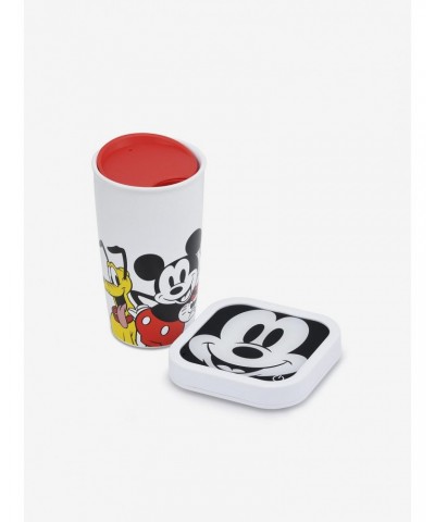 Disney Mickey & Friends Glass Top Mug Warmer With 16 Ounce Mug $15.36 Mugs