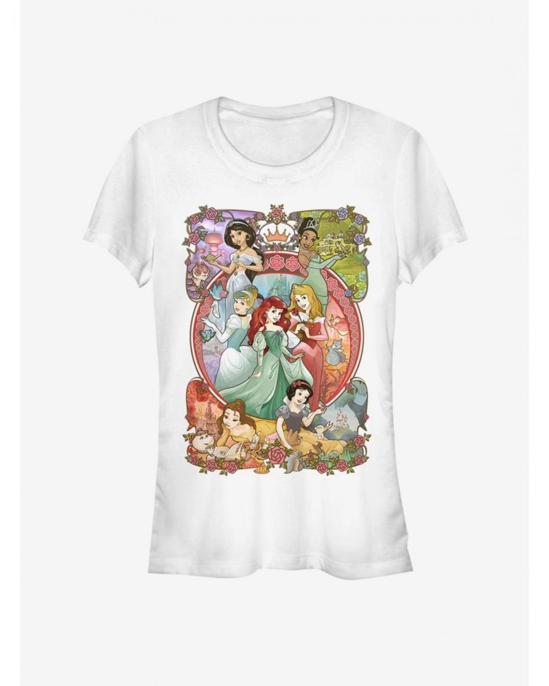 Disney Princess Classic Princess Power Girls T-Shirt $7.47 T-Shirts