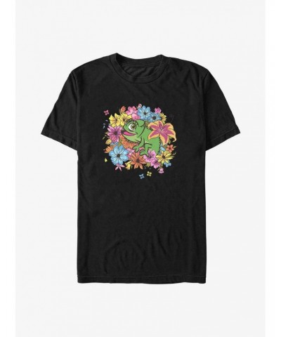 Disney Tangled Floral Pascal T-Shirt $10.28 T-Shirts