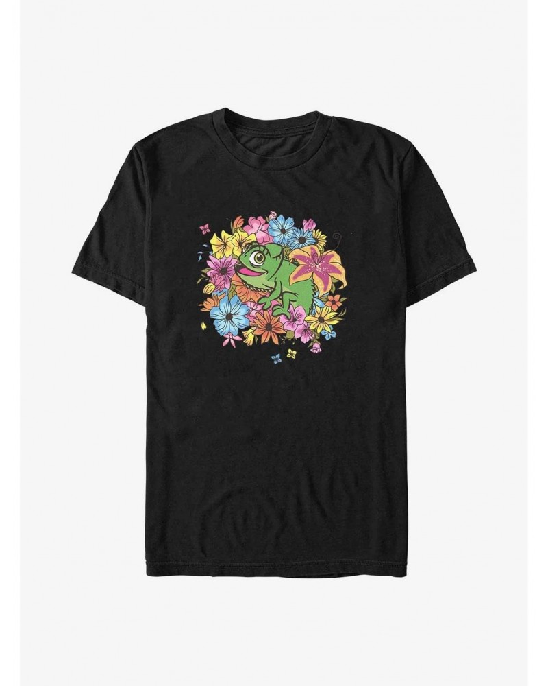 Disney Tangled Floral Pascal T-Shirt $10.28 T-Shirts